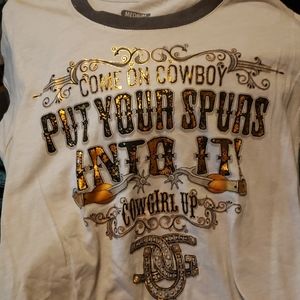Cowgirl Up tshirt